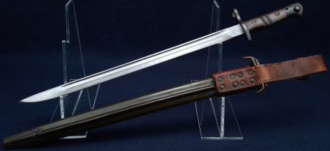 US Model 1917 Bayonet with Home Guard Frog, by Remington 1917 - 05